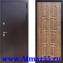 Входная дверь Квадра Термо Орех