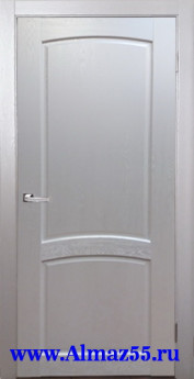 Дверь межкомнатная Румба ДГ Белый жемчуг
