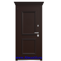 Входная дверь Хаски 4 Люкс | Встроенная система обогрева двери