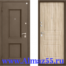 Входная дверь Алмаз 1 Руст 2