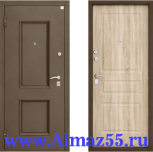 Входная дверь Алмаз 1 Руст 2