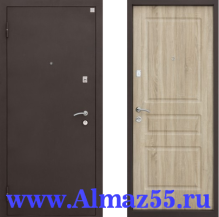 Входная дверь Алмаз-11 Карпатская ель