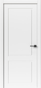 Дверь Галант Белый ПВХ. Белая ABS кромка.