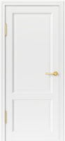 Дверь классическая Криста 2 Белый ПВХ