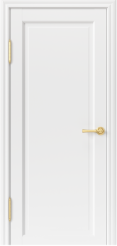 Дверь классическая Криста 1 Белый ПВХ