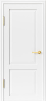Дверь классическая Неаполь Белый ПВХ