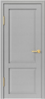 Дверь классическая Неаполь Серый ПВХ