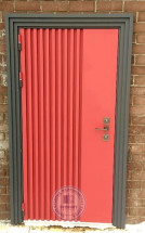 Входная дверь Хаски Рейка | Встроенная система обогрева двери