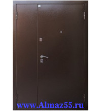 Входная двухстворчатая дверь Яшма 22